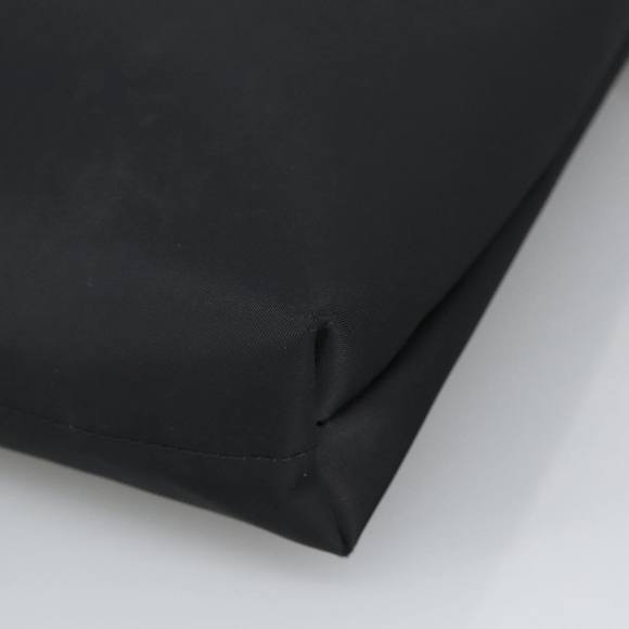 BURBERRY Shoulder Bag Nylon Black Silver Auth 100414 - Picture 10 of 16